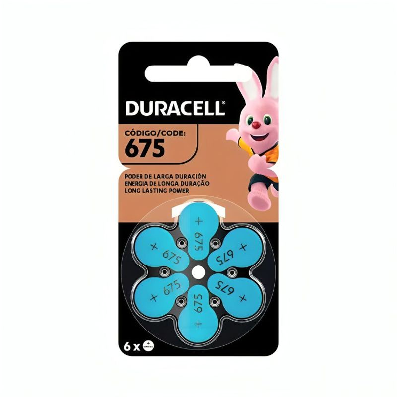 DURACELL - PILA AUDIOLOGICA DURACELL 675 DURACELL