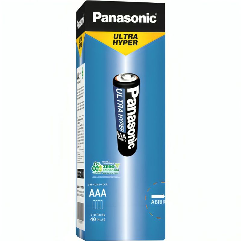 PANASONIC - PILA DE CARBON  PANASONIC AAA