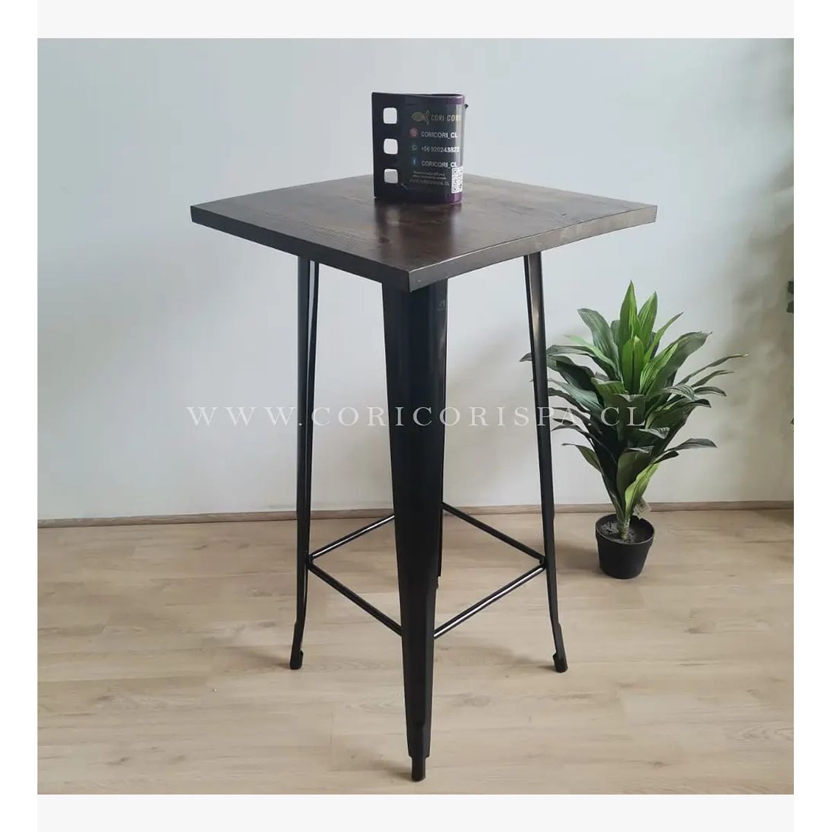 CORI CORI - Mesa Tolix Bar Negra