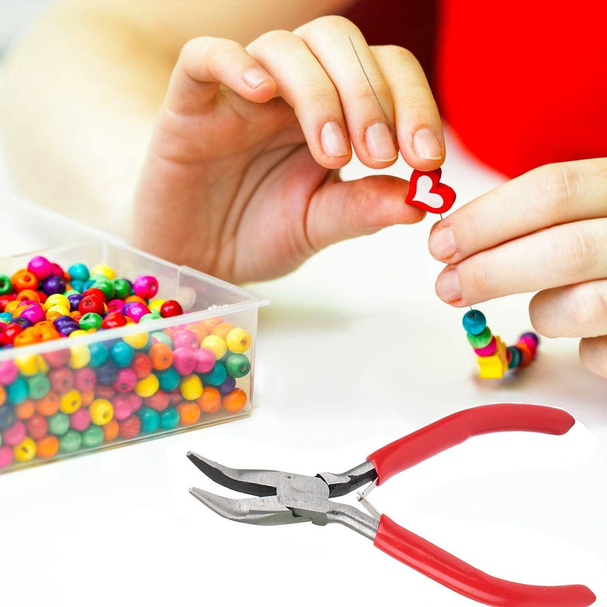 KUANGYE - Juego De Pinzas Para Manualidades De Joyería De 3 Piezas