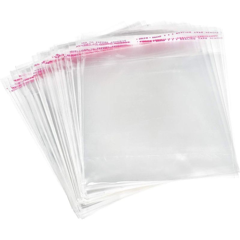 KUANGYE - Bolsa Tipo Celofán Cierre Con Adhesivo 10x15 Cms 1000 Unds