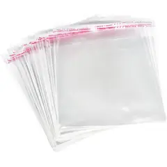 KUANGYE - Bolsa Tipo Celofán Cierre Con Adhesivo 10x15 Cms 1000 Unds
