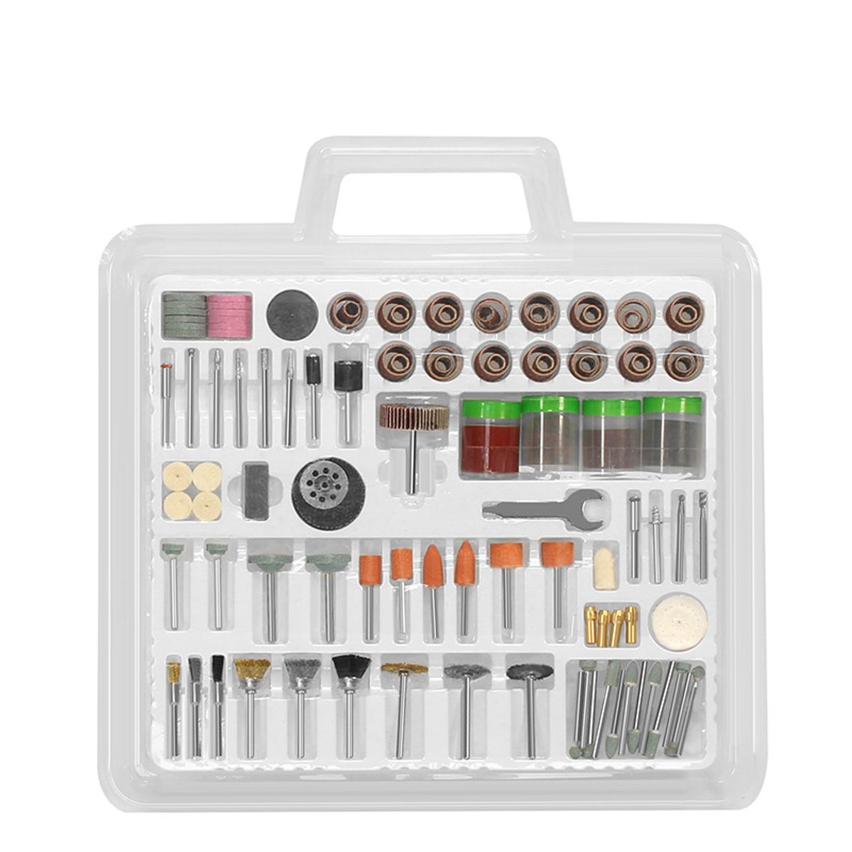 KUANGYE - Kit Multiuso Para Dremel De 216 Piezas Lijar Y Pulir