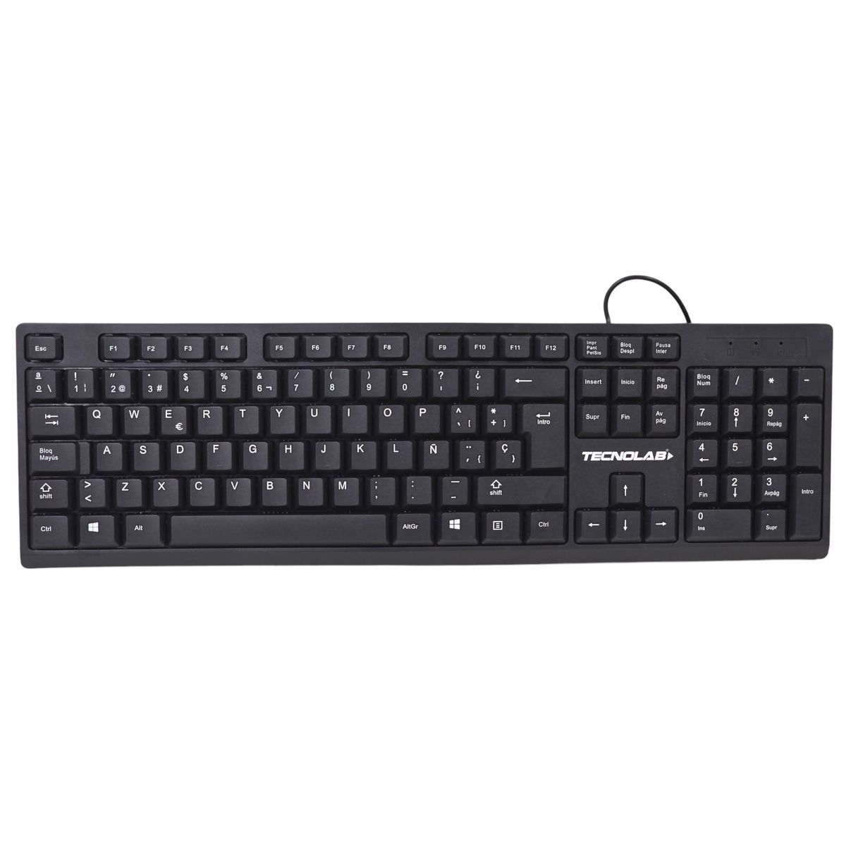 TECNOLAB - Kit Combo Teclado y Mouse Tecnolab TL623