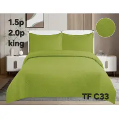 GENERICO - Cubrecamas quilt verano Liso color