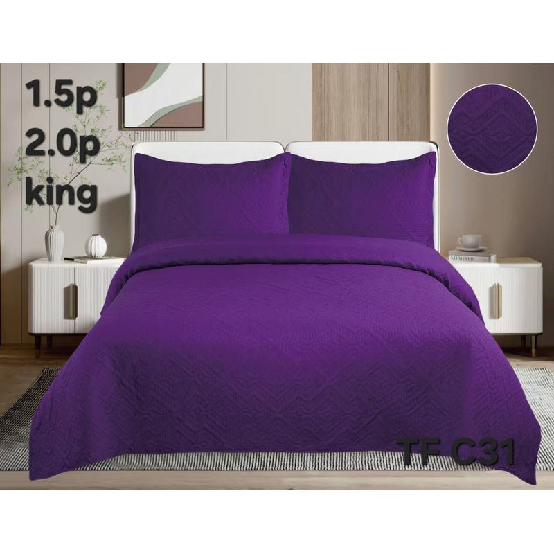 GENERICO - cubrecamas  quilt verano 1.5plazas 180x230