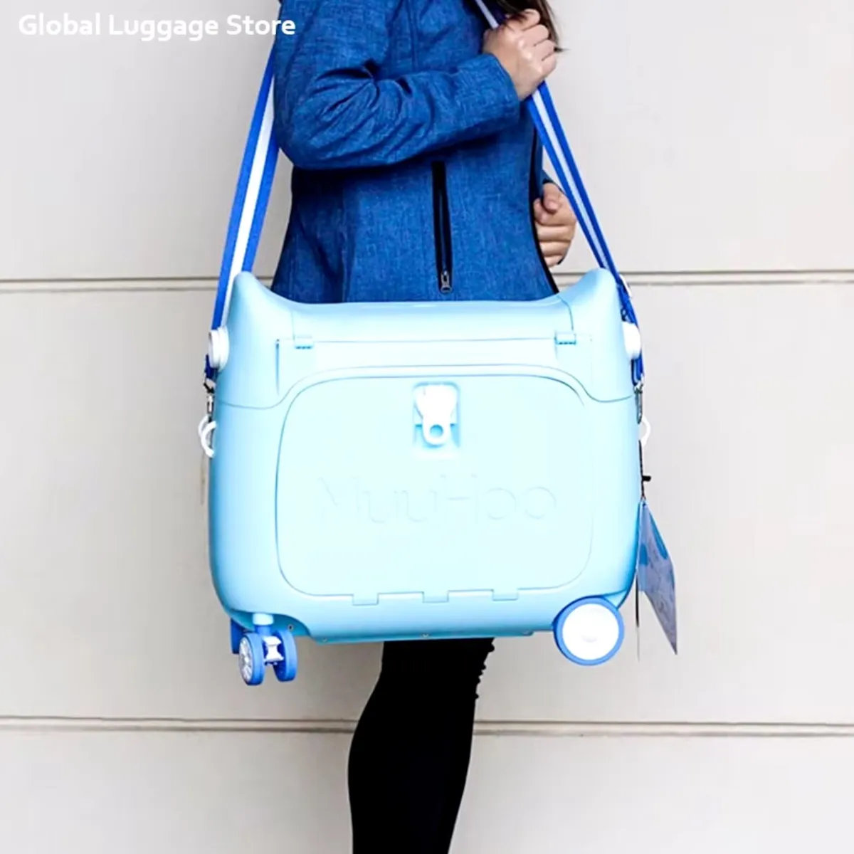 GENERICO - Maleta Cama Avión Kids Carry On Infantil Muuhoo