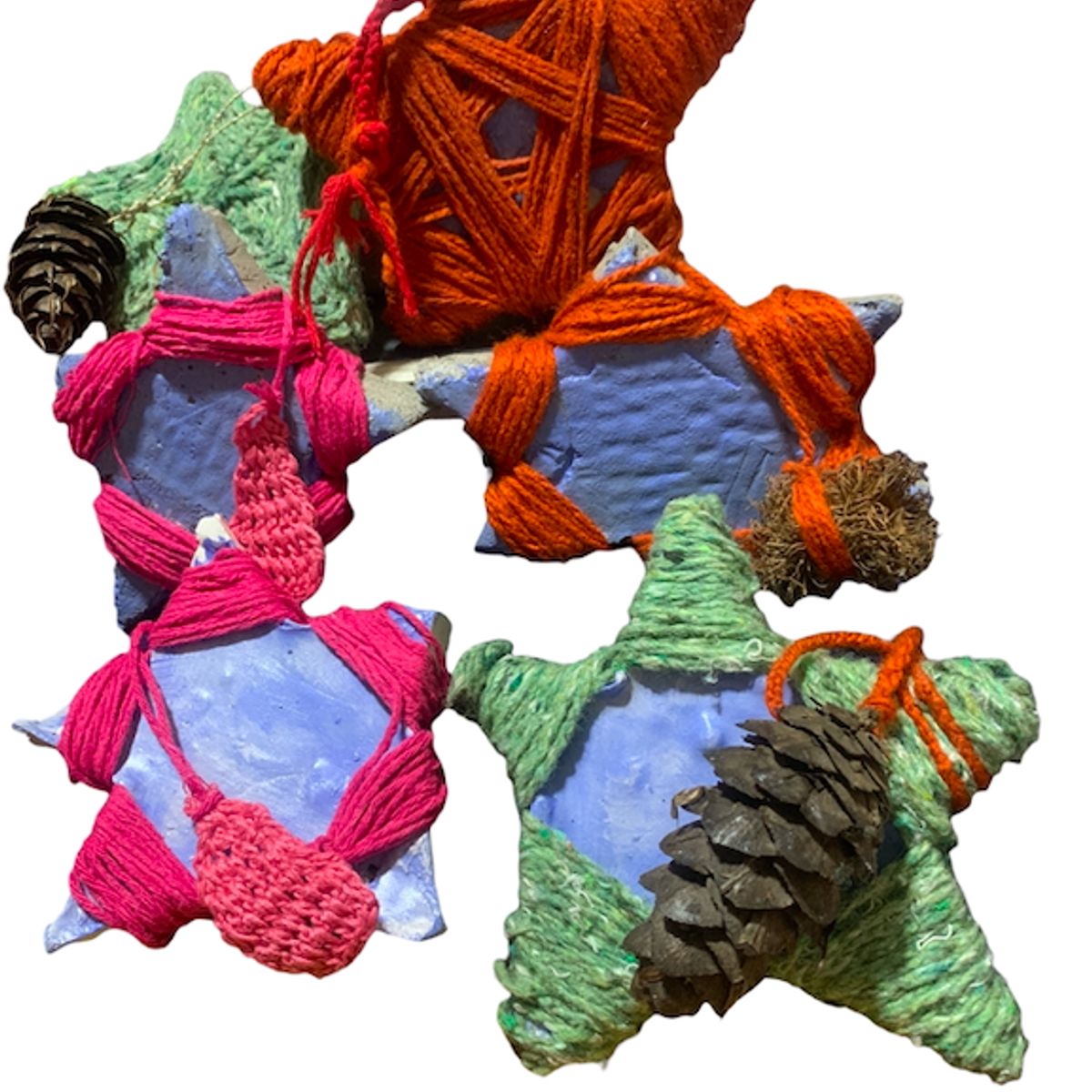 TAROT CHURRUCA OFICIAL - Estrellas rústica adorno para cada ocasión de cemento y yeso