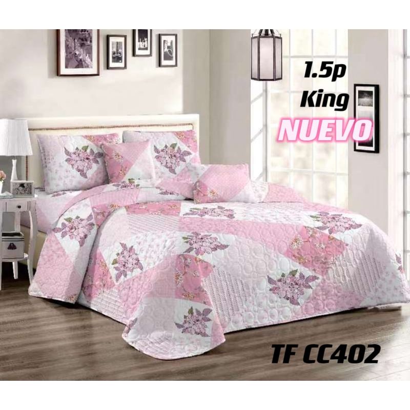 GENERICO - cubrecama quilt verano plaza y media
