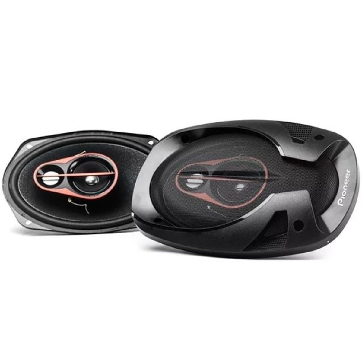 GENERICO - Parlantes Pioneer Ts-r6951s 400 Watts 6x9 3 Vias Ovalados Color Negro