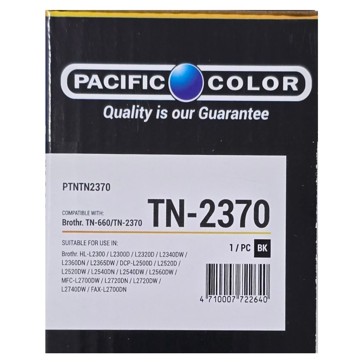 PACIFIC COLOR - Toner Alternativo Pacific Color Para TN2370 TN660