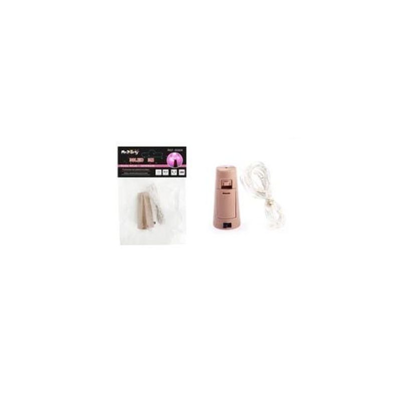 GENERICO - Luz Led Rosa Para Botella Con Tapón 3M