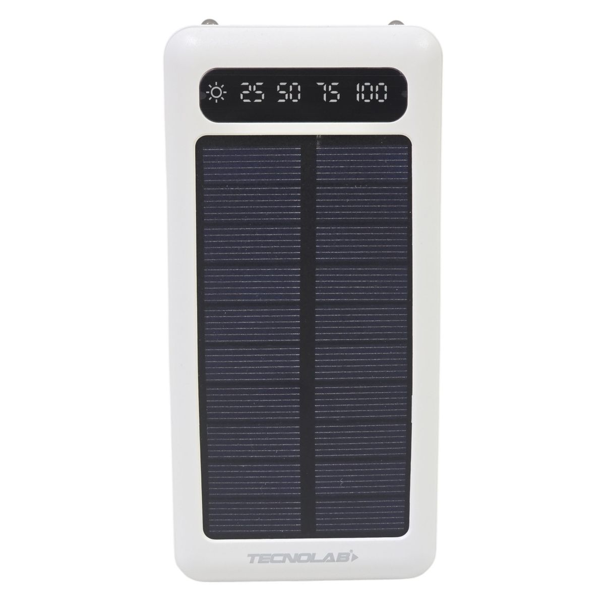 TECNOLAB - Batería Portátil Solar Power Bank 10.000 Mha Tecnolab TL570W