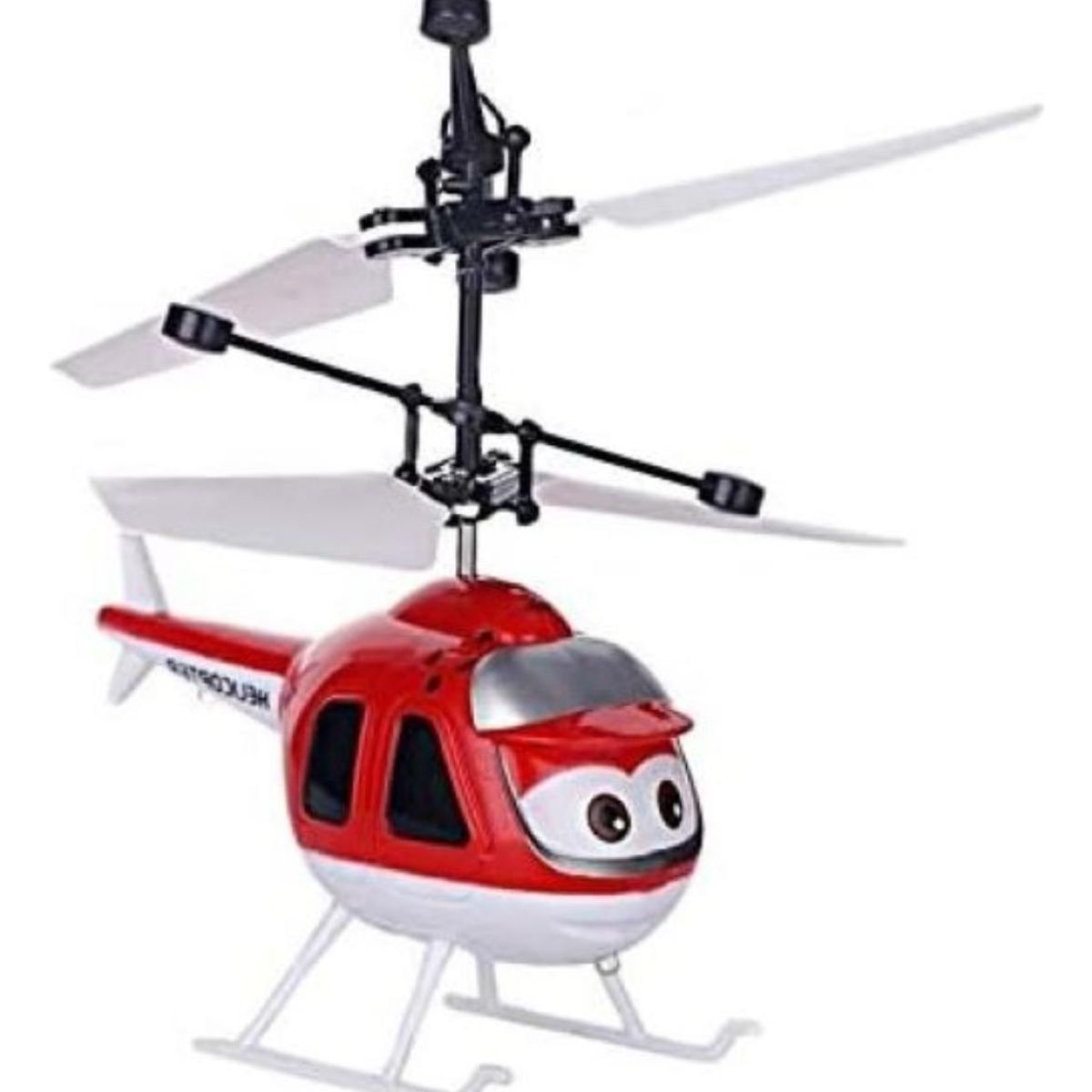 GENERICO - Drone Mini Helicóptero Con Sensor Recargable Juguete Rojo