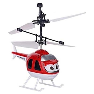 Imagen 2 del producto Drone Mini Helicóptero Con Sensor Recargable Juguete Rojo