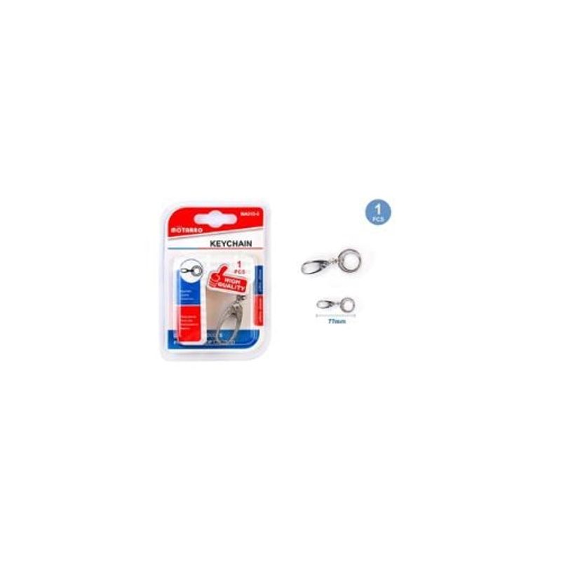 GENERICO - Llavero Plateado 7 7 Cm 1 Pc