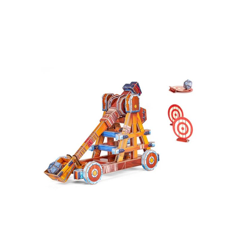 GENERICO - Catapulta armable puzzle 3D Cubicfun Natgeo