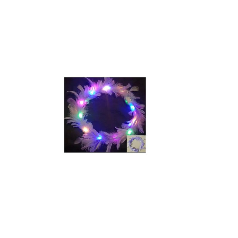GENERICO - CINTILLO CON LUZ PARA FIESTA 1 PCS