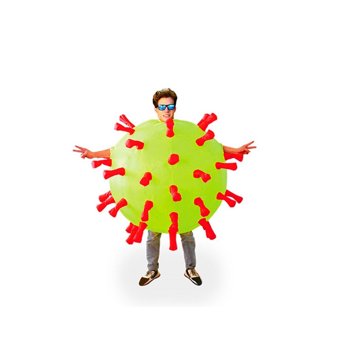 GENERICO - DISFRAZ INFLABLE CO160-190CM X1 UNI