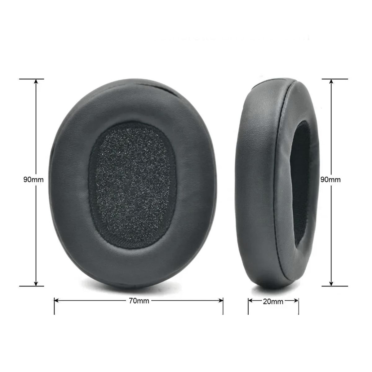 GENERICO - Almohadillas para Audifonos Skullcandy Crusher Hesh - Negro