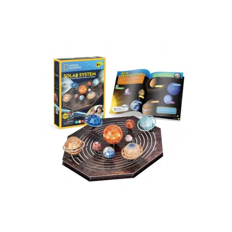 GENERICO - Puzzle 3D Sistema Solar NatGeo