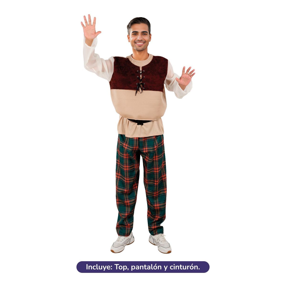 GENERICO - TRAJE CAMPESINO S 3 MESES DE GARANTIA