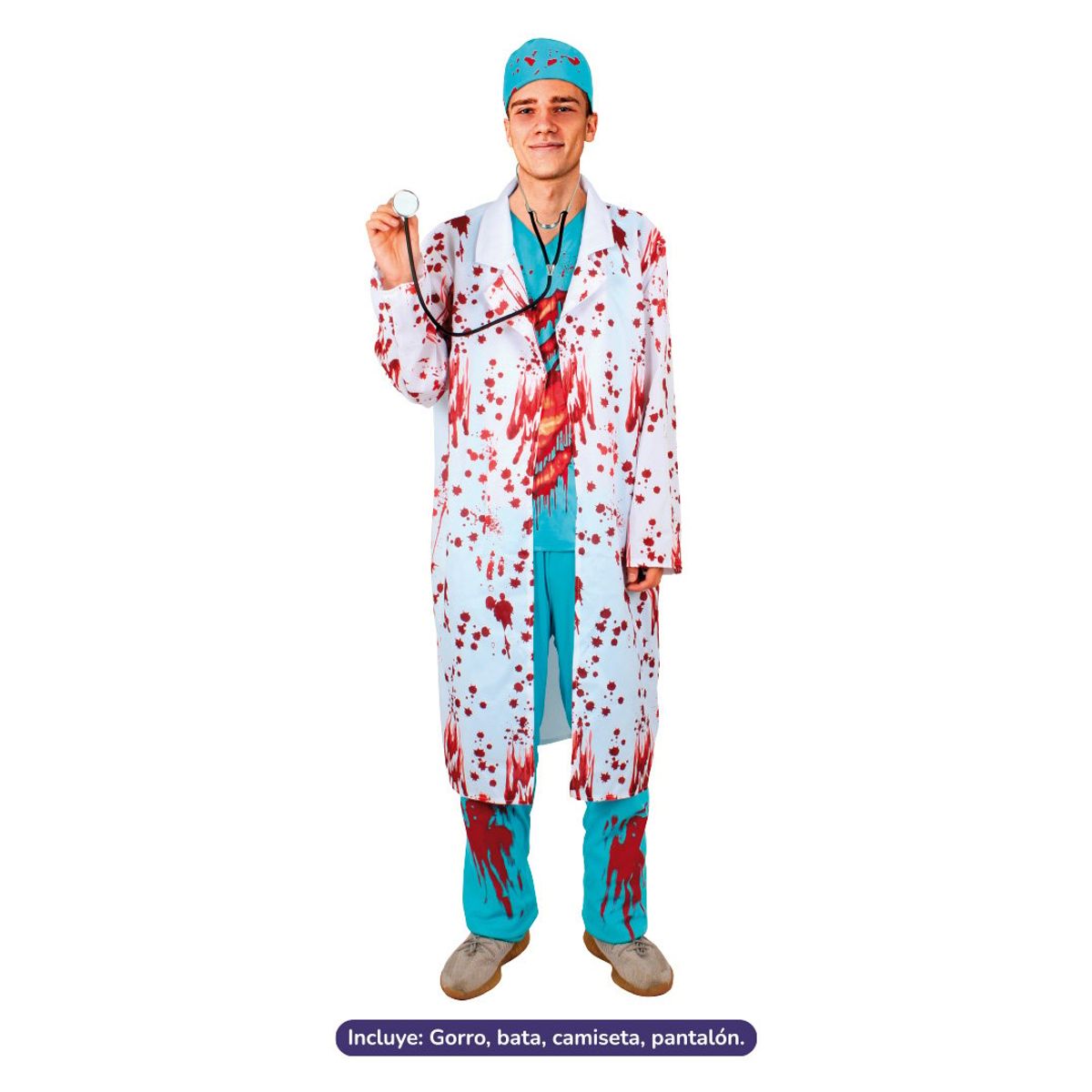 GENERICO - TRAJE CIRUJANO ZOMBIE S