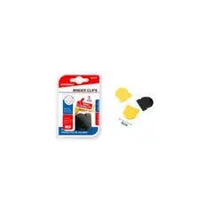 GENERICO - Clip De Carpeta Colores 3 Pcs