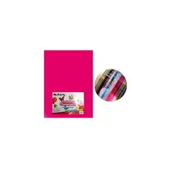 GENERICO - Cartulina Fluorescente Fuscia 50x70cm 20pcs