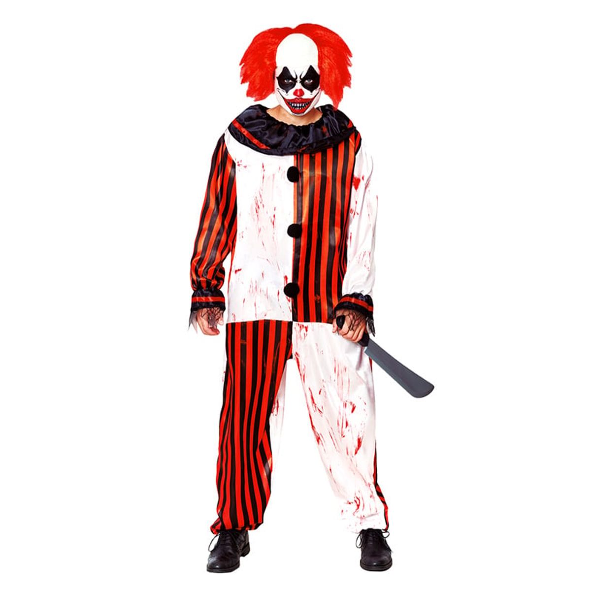 GENERICO - TRAJE PAYASO RAYAS S