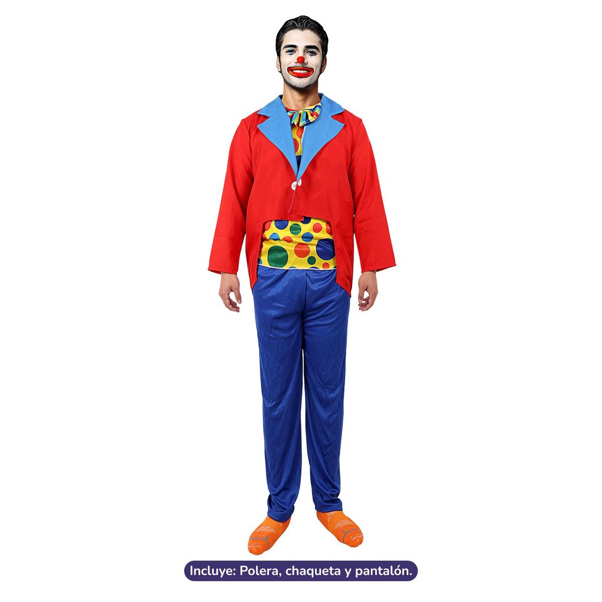 GENERICO - TRAJE PAYASO S 3 MESES DE GARANTIA