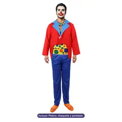 GENERICO - TRAJE PAYASO S 3 MESES DE GARANTIA