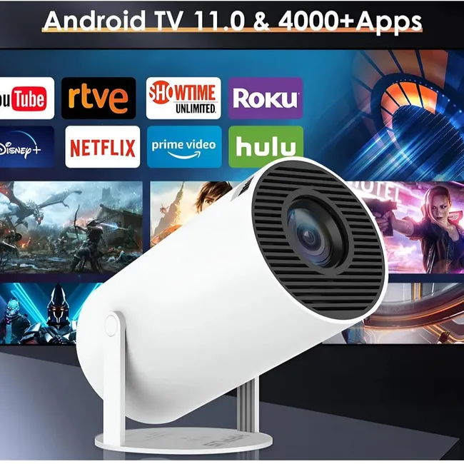 ACTUAL - Proyector Smart de Video 4K Ultra HD HomeCinema Wifi