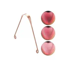GENERICO - Raspador Limpiador Lengua De Cobre Para Boca