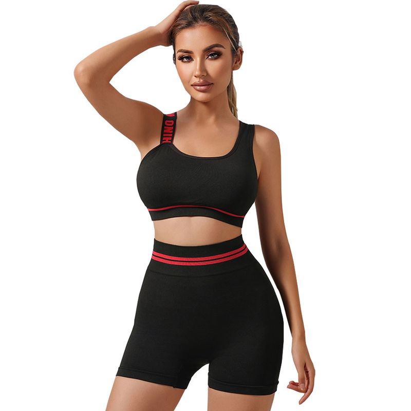 EVERSO - Pack 6 Traje Deportivo De Yoga Para Mujer Sujetador + Shorts