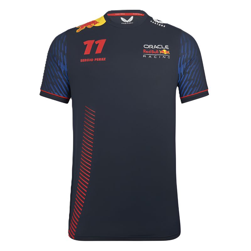 RED BULL - Polera CASTORE Oficial RedBull Racing Team 2023 #11 Checo Perez