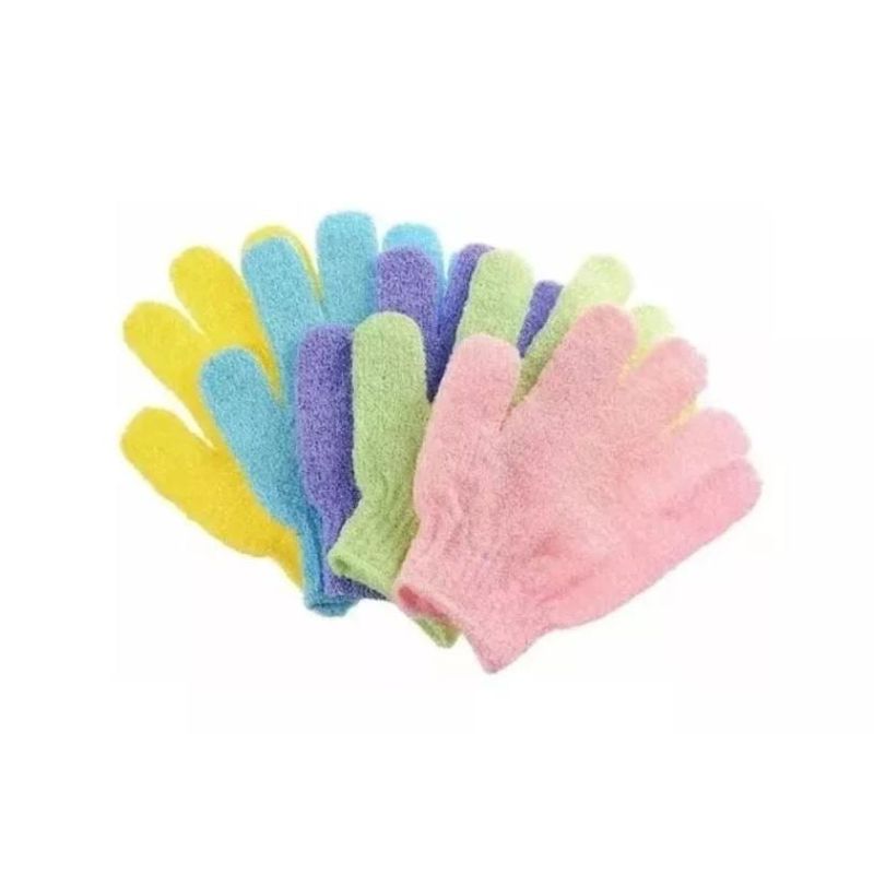GENERICO - 10 Guantes Exfoliante Para Ducha Baño Limpieza Desinfección surtido