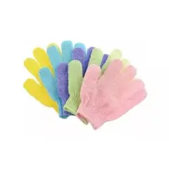 GENERICO - 10 Guantes Exfoliante Para Ducha Baño Limpieza Desinfección surtido