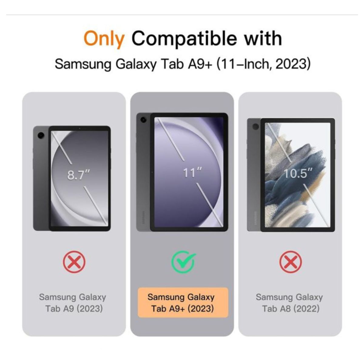 GENERICO - Funda Antigolpes Armadura Para Samsung Tab A9+ Plus 11