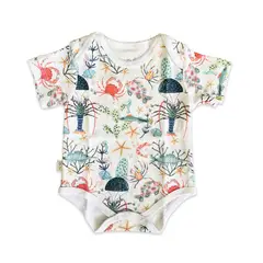 LITTLE BEE - Body manga corta Lobster