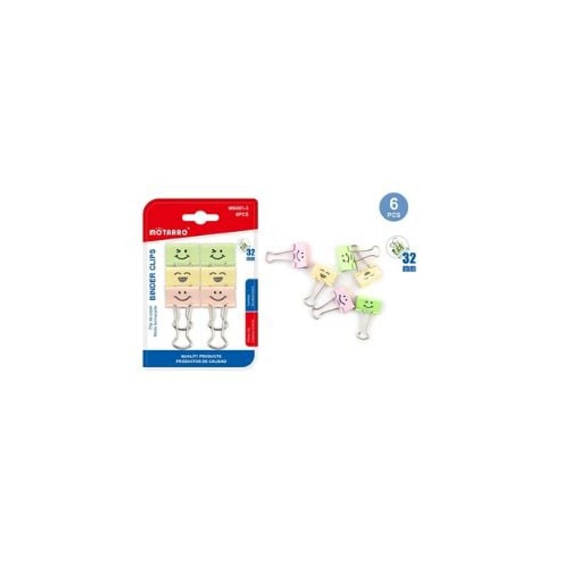 GENERICO - Clips Metálico Con Diseño De Emoji