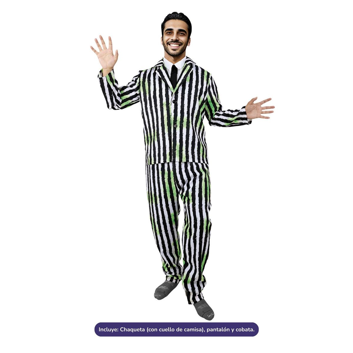 GENERICO - TRAJE RAYAS S 3 MESES DE GARANTIA