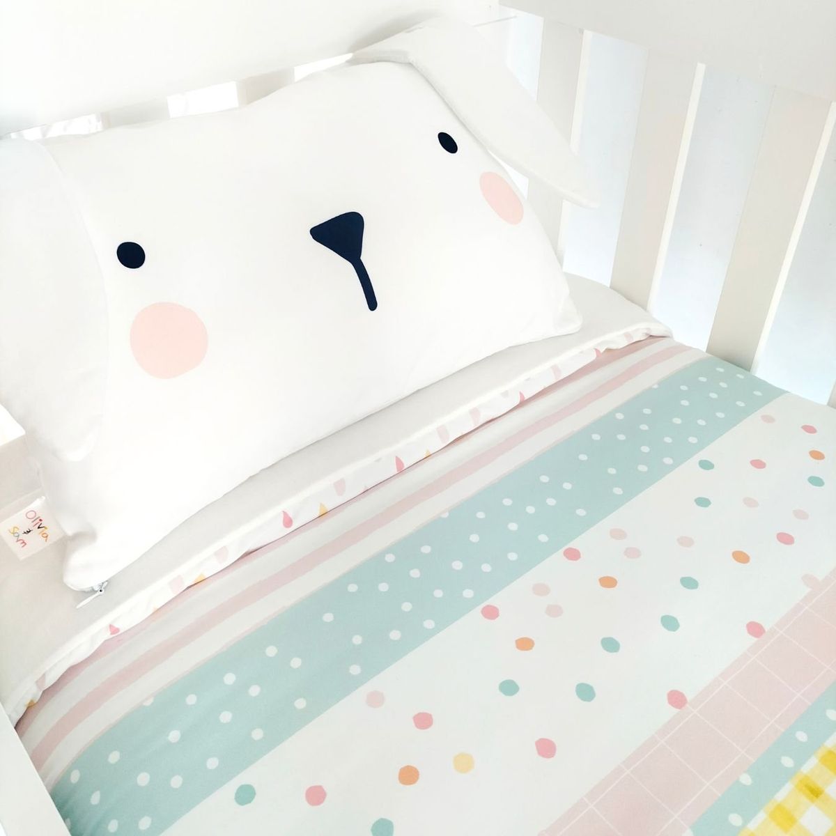 OLIVIA Y SAM - SET DE CUNA COLECHO OLIVIA LA CONEJA