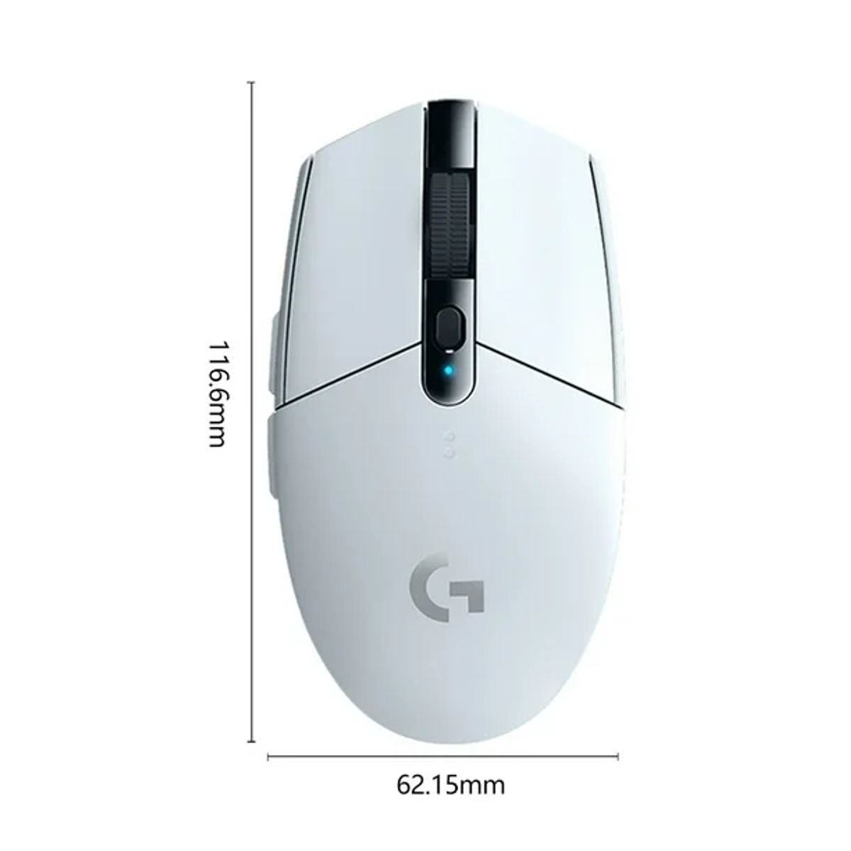 LOGITECH - Mouse Gamer Inalámbrico Logitech G304 Lightspeed Blanco