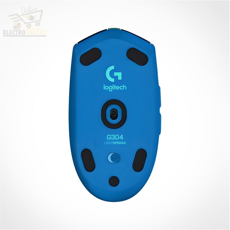 LOGITECH - Mouse Gamer Inalámbrico Logitech G304 Lightspeed Azul