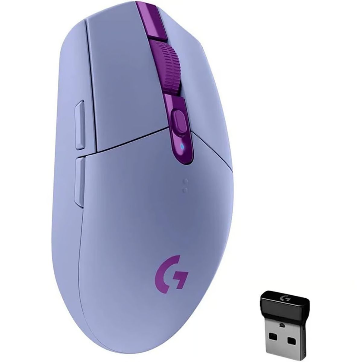 LOGITECH - Mouse Gamer Inalámbrico Logitech G304 Lightspeed Morado