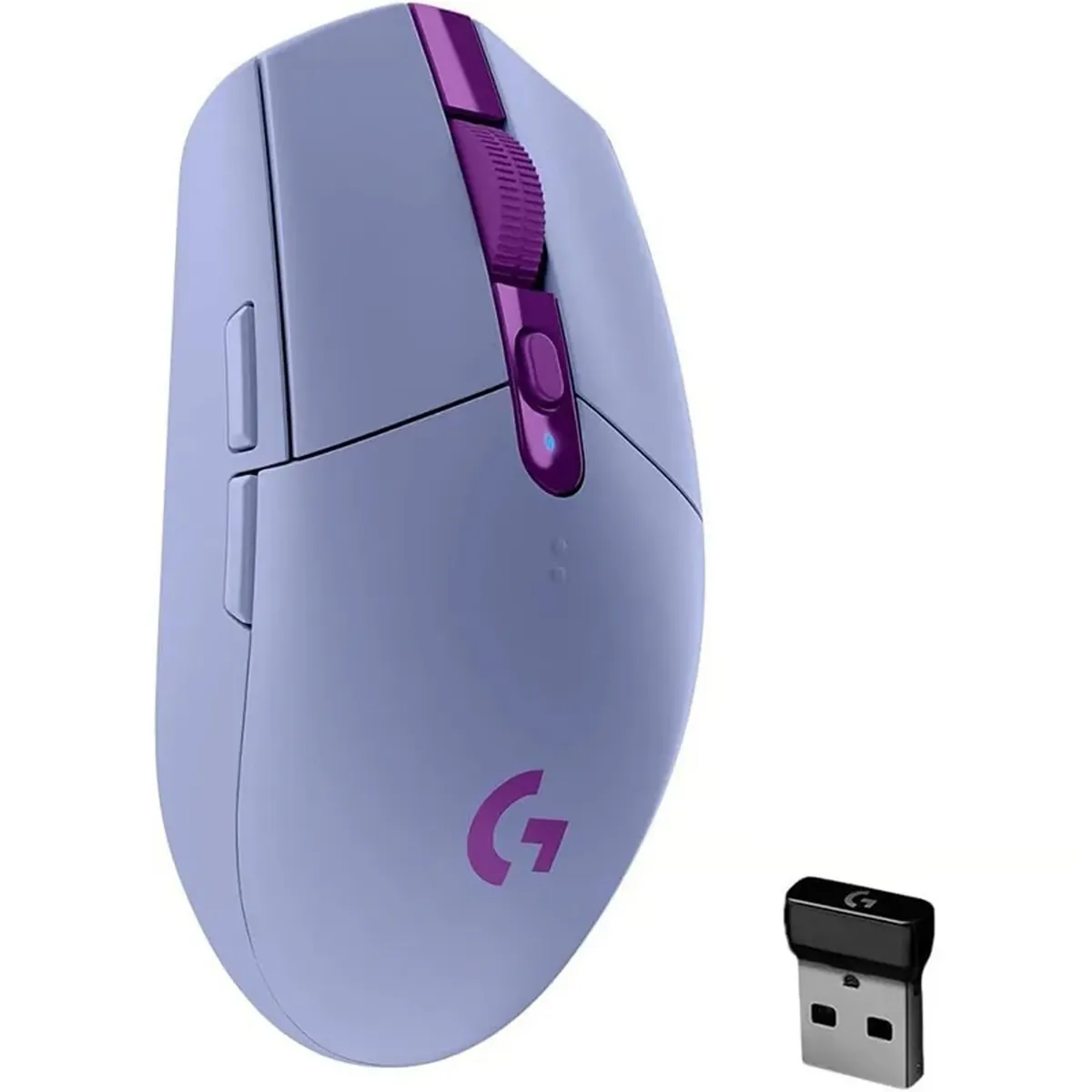 LOGITECH - Mouse Gamer Inalámbrico Logitech G304 Lightspeed Morado