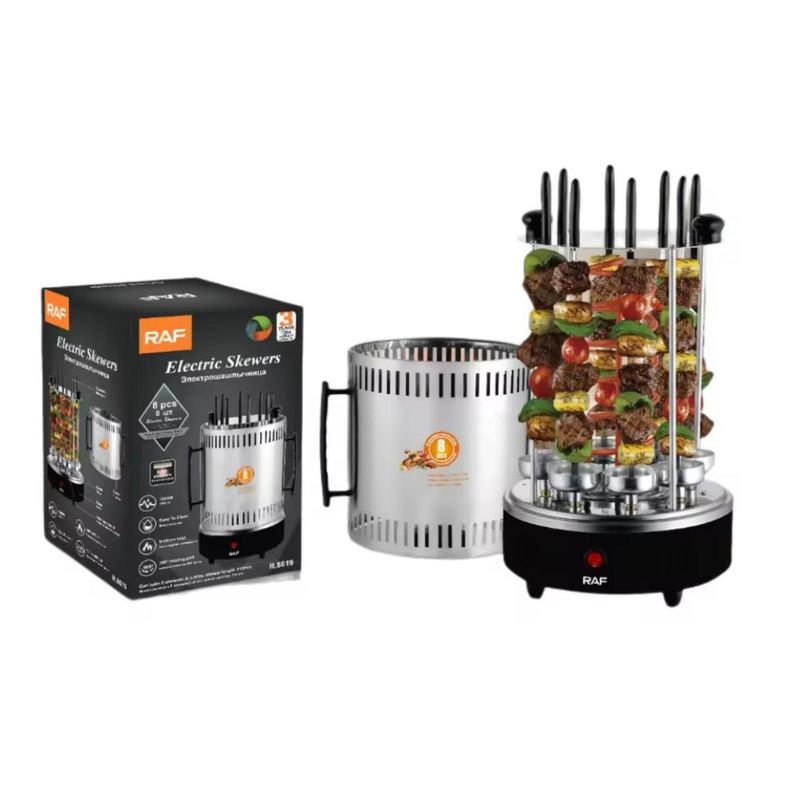 GENERICO - Mini Maquina Giratoria 8 Pinchos Raf R8619