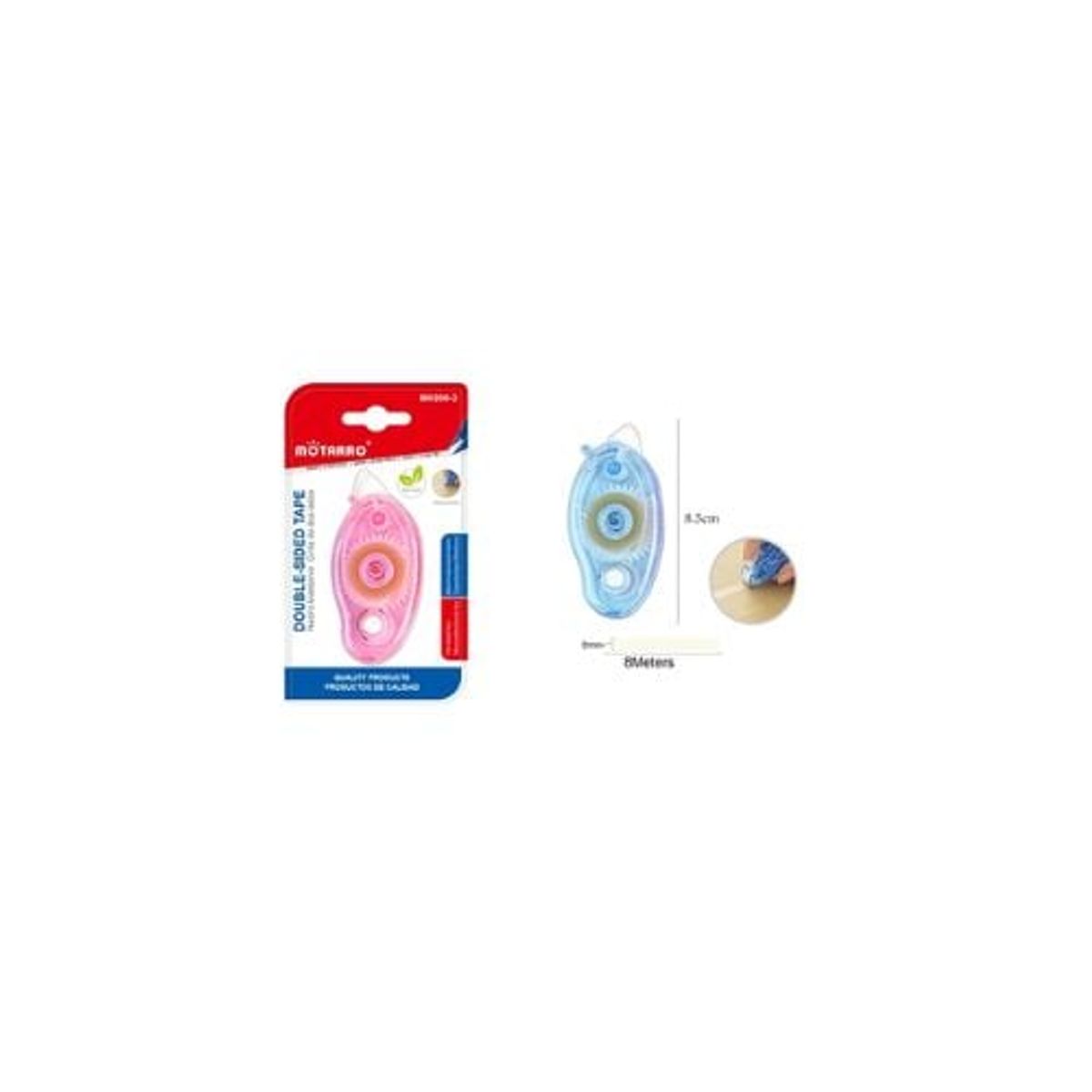 GENERICO - Cinta Adhesiva Doble 8 M