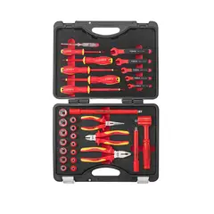 FORCE - Juego herramientas Aisladas - Kit electricista 31 piezas